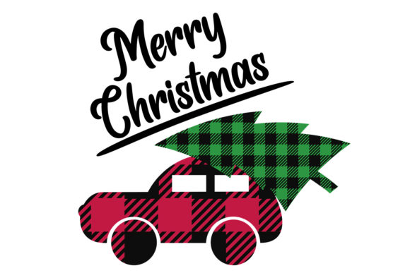 Buffalo Plaid Christmas Illustrations for Festive Web Design