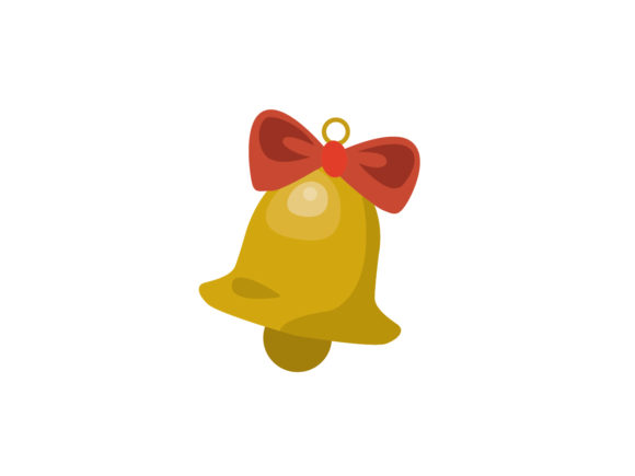 Christmas Bell with Ribbon