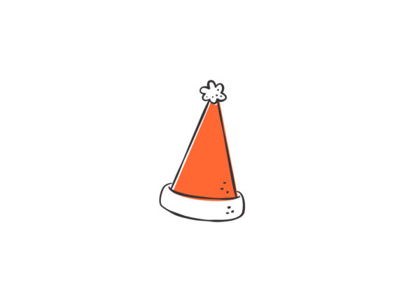 Christmas Illustration Santa Claus Hat