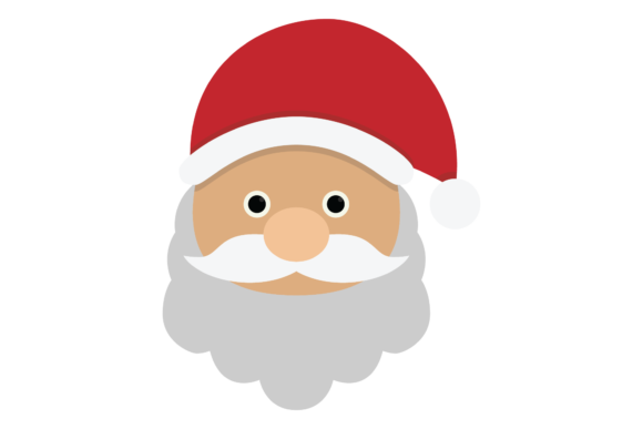 Christmas Santa Illustration: A Festive Graphic Design Asset