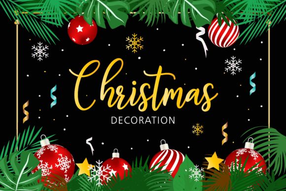 Lettering Christmas Illustrations for Festive Branding