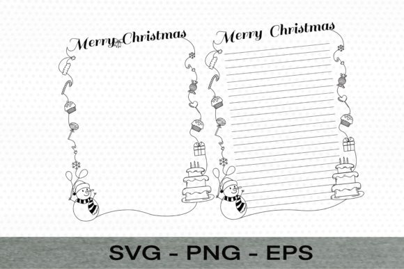 Snow Christmas Illustrations for Festive Design
